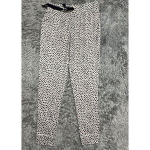 Jaclyn Intimates Elastic Waistband Pants In Leopard Dot Print Size M Medium